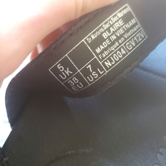 Doc Martens Blaire Strappy Leather Platform Sandals - Picture 8 of 8